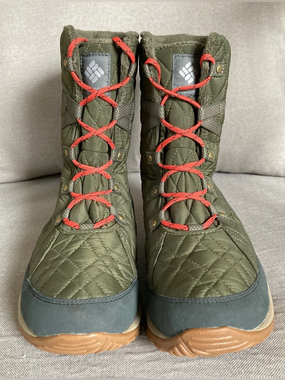 Columbia Clayton Cliffs Mid Omni-Heat Waterproof Winter Snow Boots Wmns 10